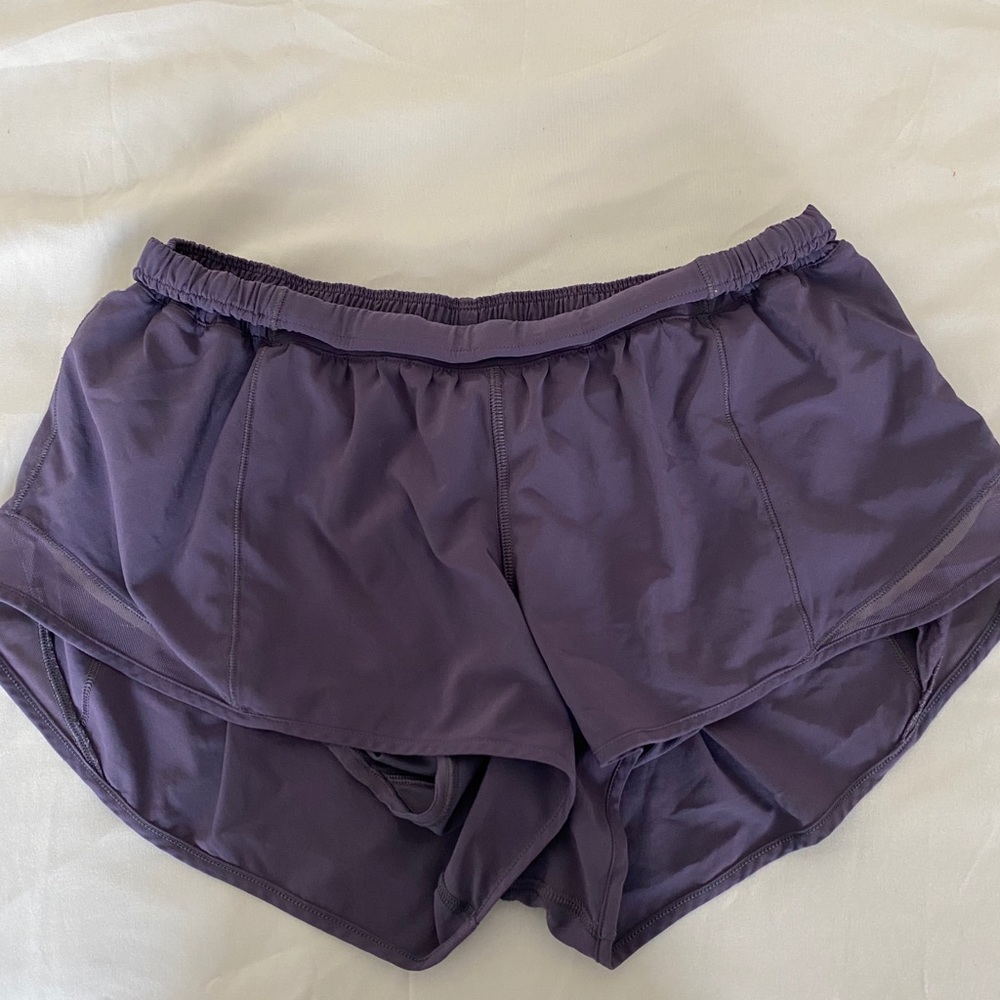 Lululemon Purple Workout Shorts